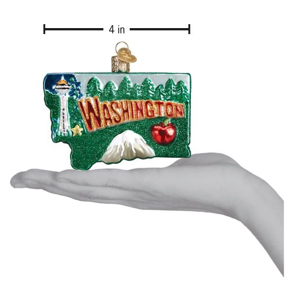 State Of Washington Ornament For Discount - Image 5