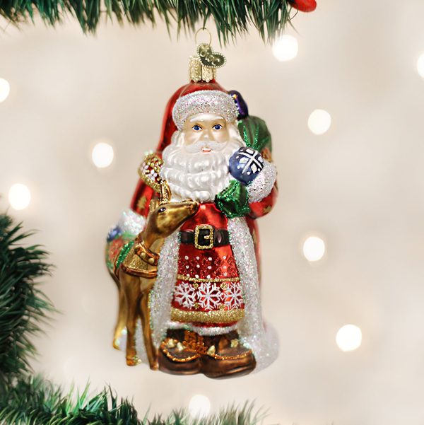 Nordic Santa Ornament For Sale