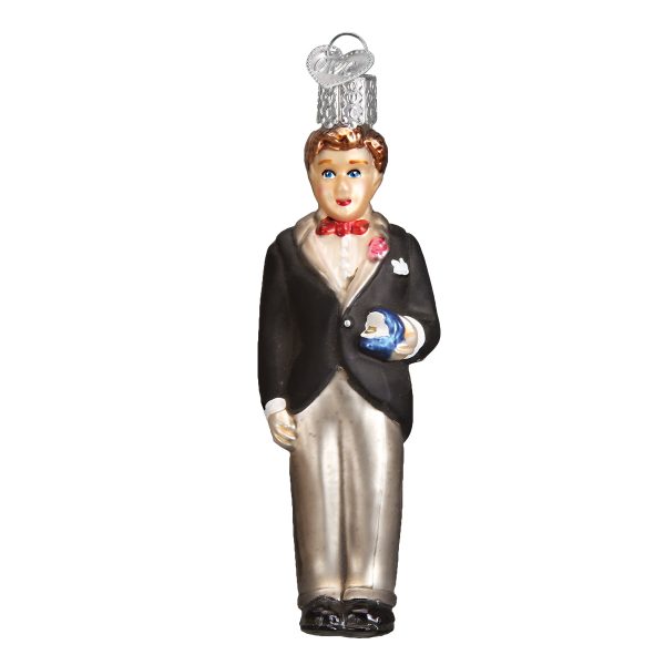 Groom - Brunette Ornament on Sale - Image 2