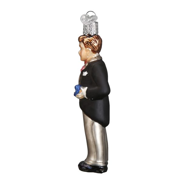 Groom - Brunette Ornament on Sale - Image 4