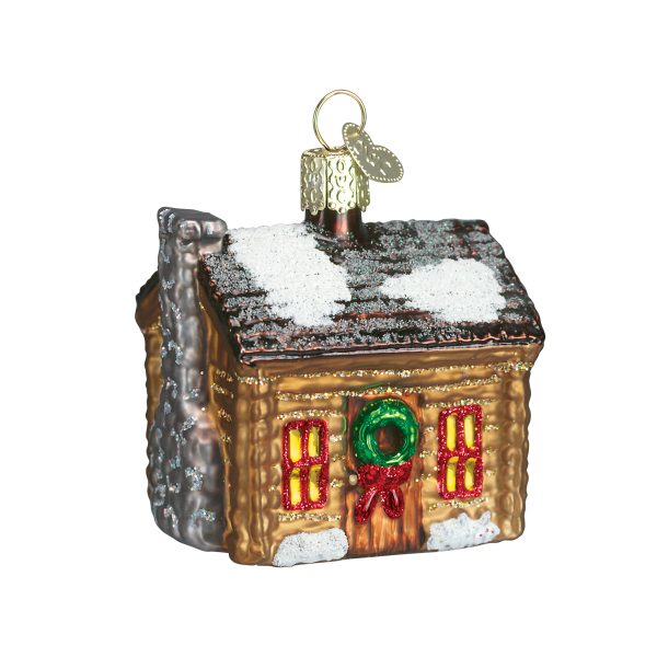 Log Cabin Ornament on Sale - Image 2